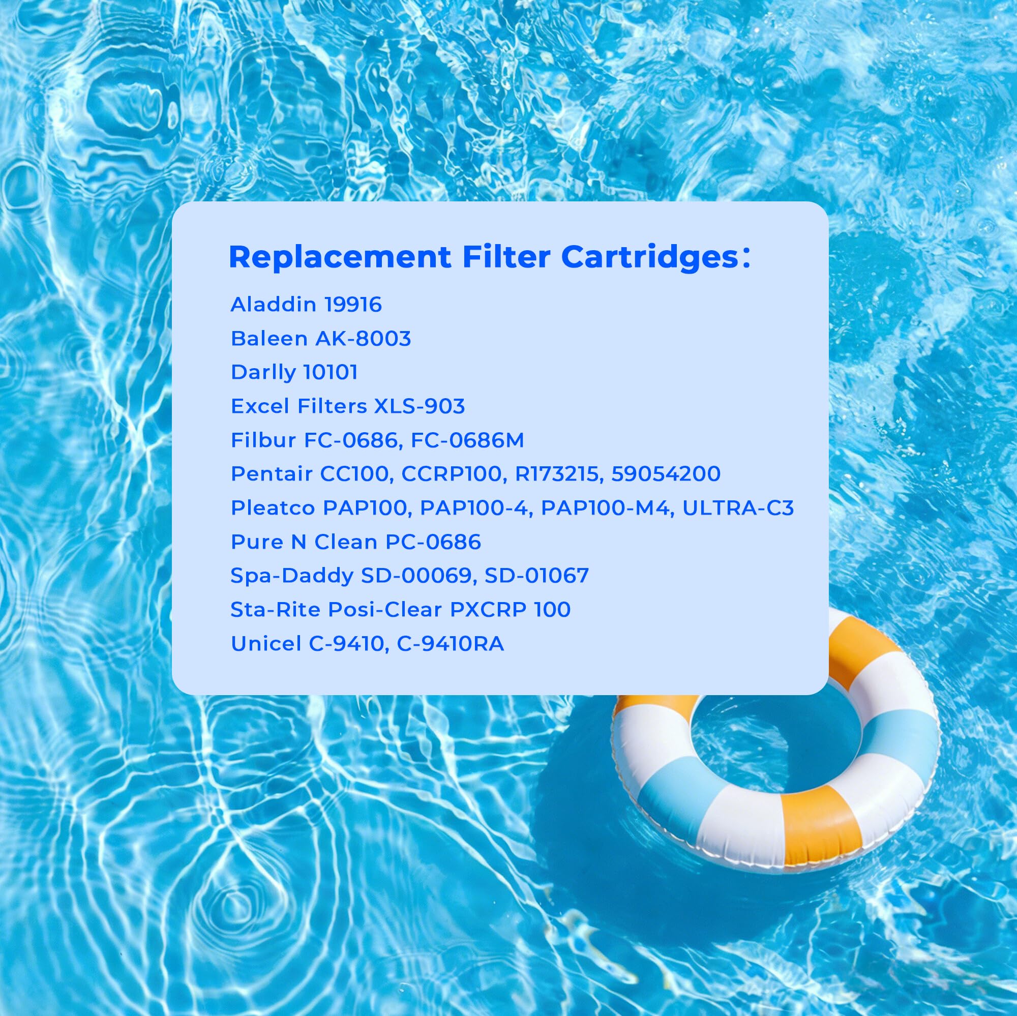 AQUIVEX CCRP100 captures fine debris like hair and dust.