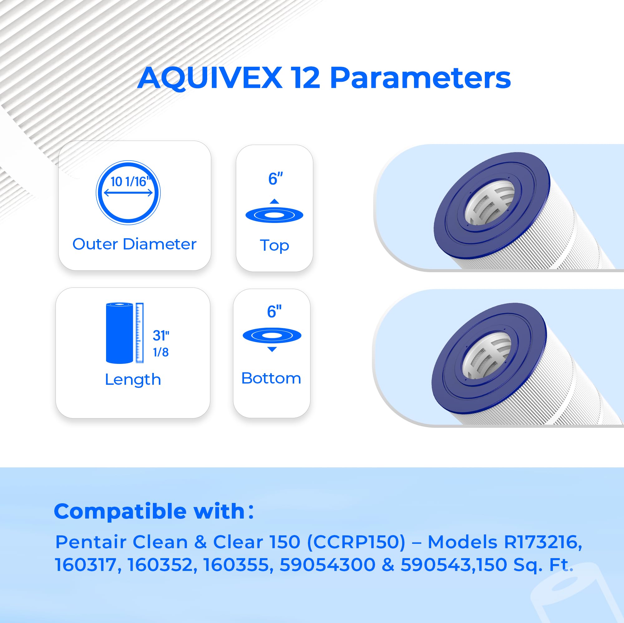 AQUIVEX CCRP150 installation demonstrates simple cartridge swap