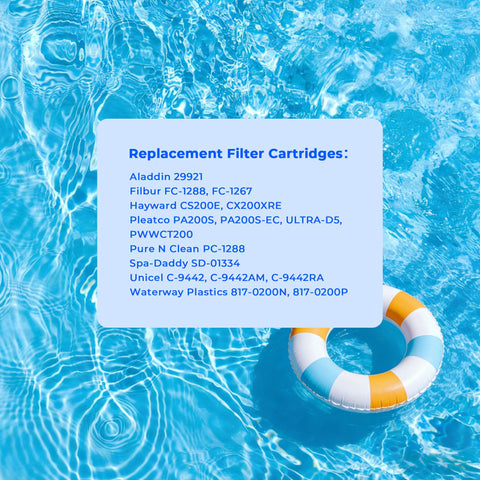 AQUIVEX CX200XRE two-pack value for pool upkeep