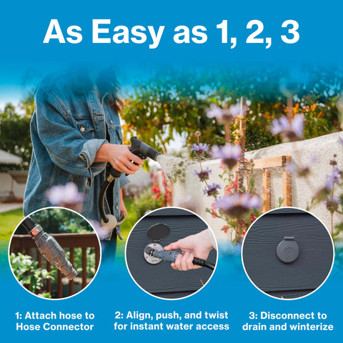 Aquor 316L stainless steel materials provide corrosion resistance and durability.