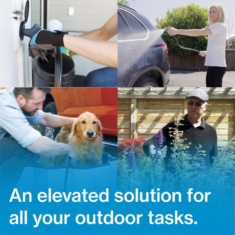 Aquor hydrant compatibility with Comfort Grip makes setup seamless.