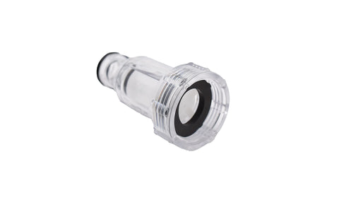 AR Blue Clean PW909103K aluminum 3/4-inch BSP outlet provides durable threading.