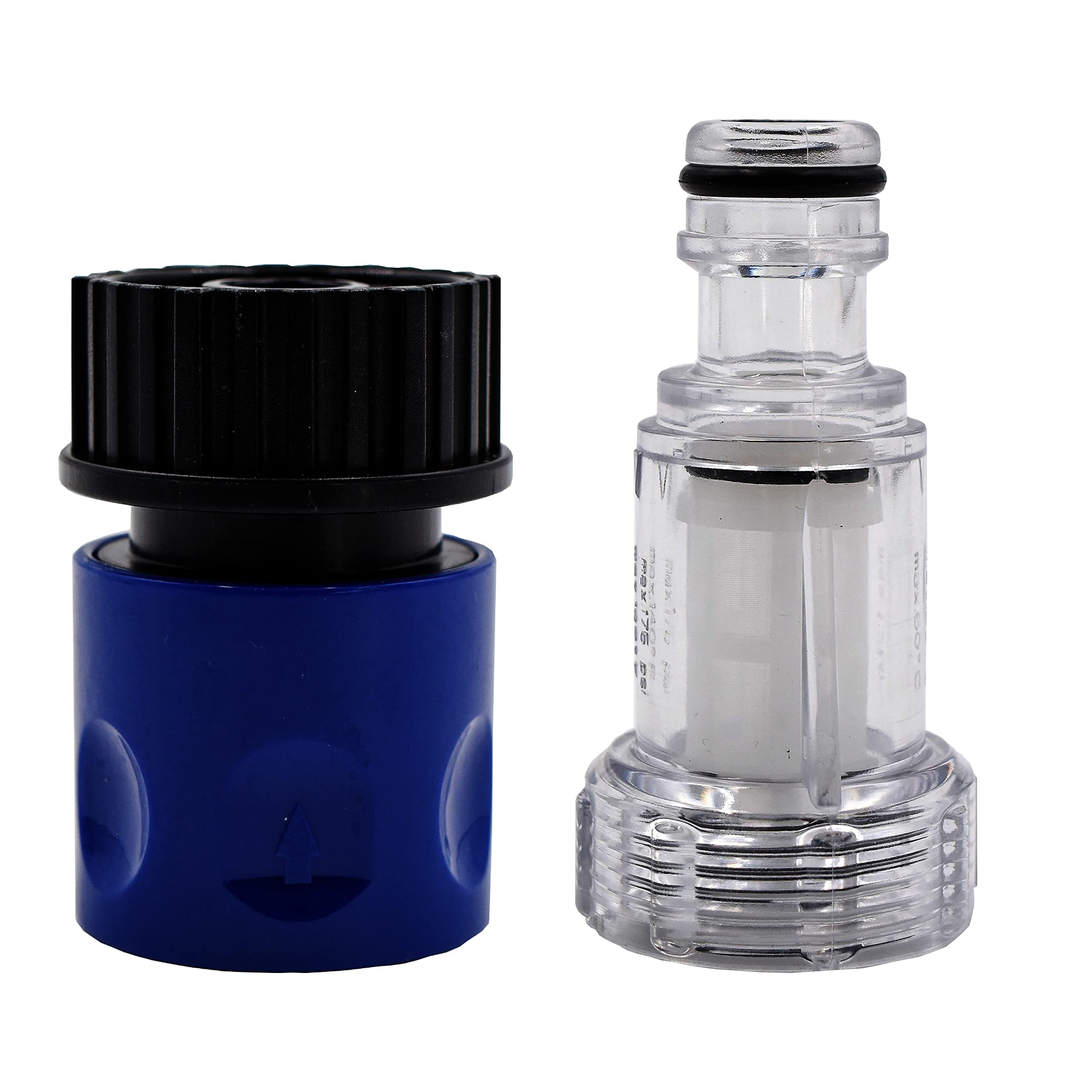 AR Blue Clean PW909103K quick connect adapter enables fast hose-to-washer connection.