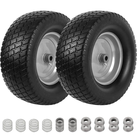 AR-PRO 16x6.50-8 flat-free tire and wheel for riding mowers with puncture resistance
