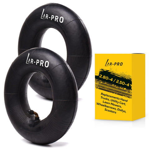 AR-PRO two-pack inner tubes with TR87 bent valve for quick replacement