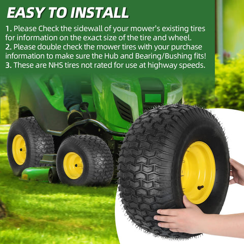 AR-PRO two-pack provides a ready-to-install replacement set for compatible riding mowers