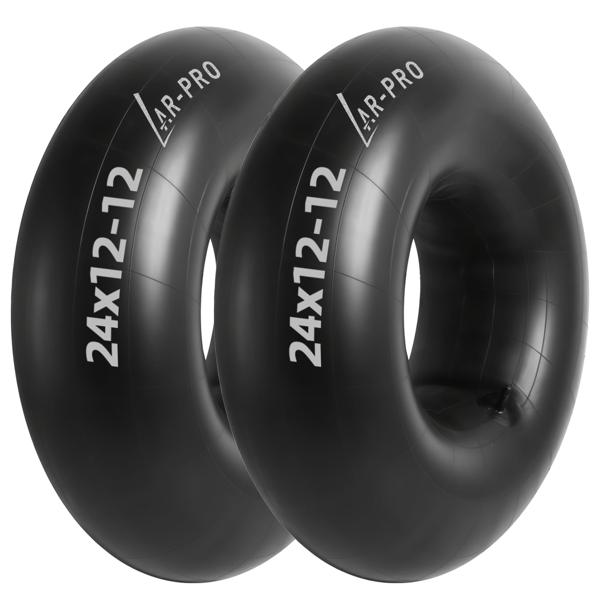 AR-PRO 24x12-12 inner tube for ATV with TR13 valve ensures reliable inflation on rugged terrain.