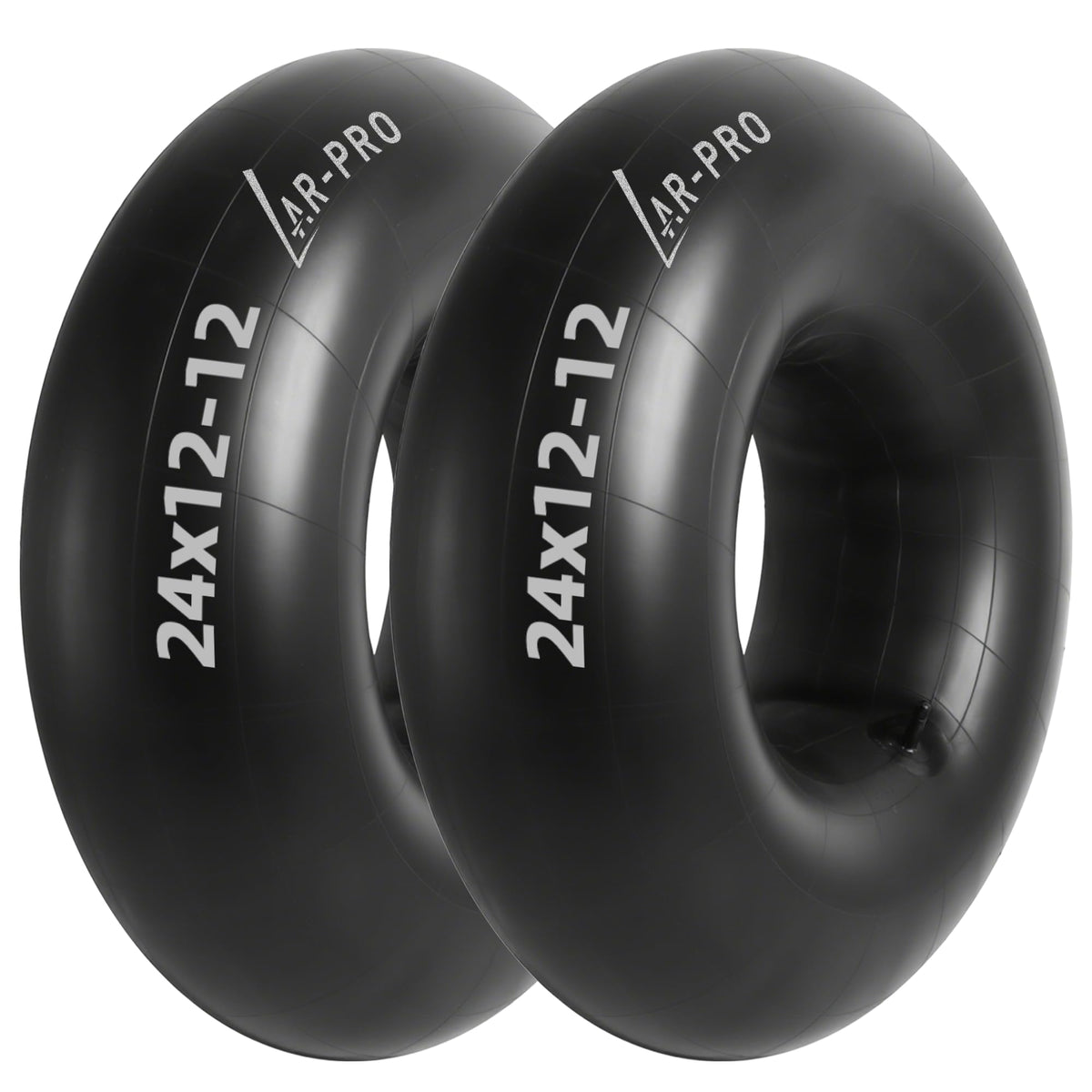 AR-PRO 24x12-12 inner tube for ATV with TR13 valve ensures reliable inflation on rugged terrain.