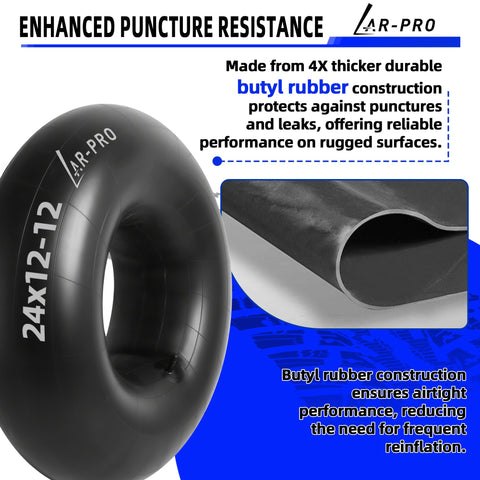 AR-PRO inner tube for snow blowers handles cold days and tough conditions.