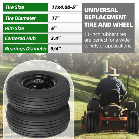 AR-PRO 3.4 inch centered hub and 3/4 inch bearings for versatile mounting