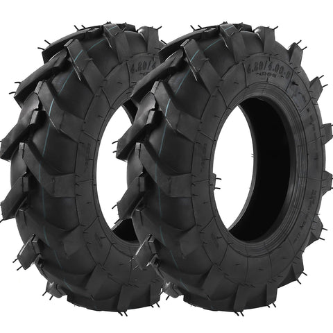 AR-PRO 4.80/4.00-8 tubeless tire side view for lawn equipment and turf stability.