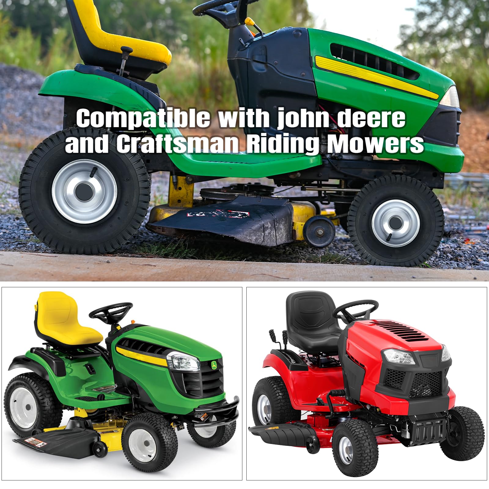 AR-PRO 4-ply pneumatic tire shows durable build for robust lawn tasks