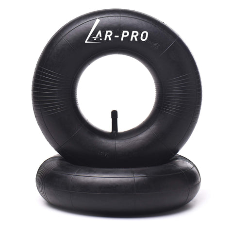 AR-PRO 410/350-4 heavy-duty inner tube with TR-13 valve for durable wheelbarrow and mower use.