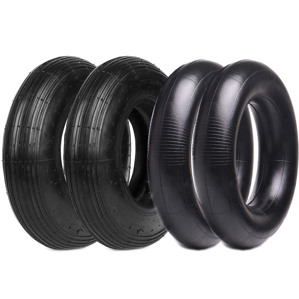 AR-PRO 4.80/4.00-8 tire sidewall view for universal garden cart replacement