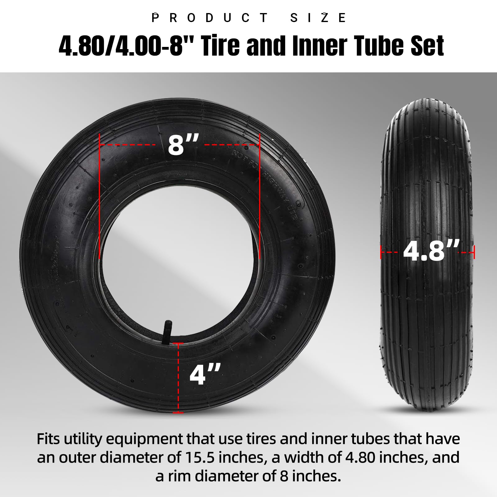 AR-PRO tire tread-traction close-up for stable hauling on varied terrain