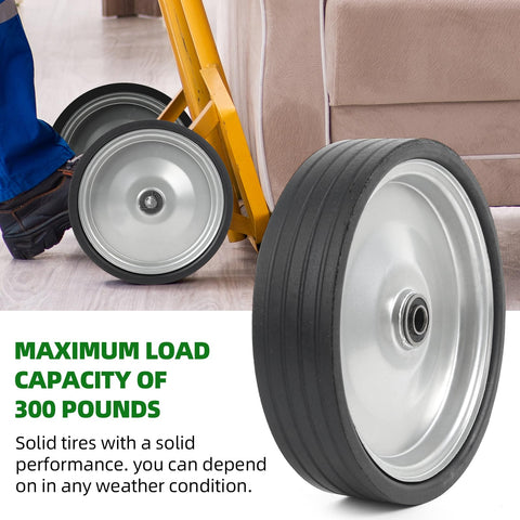 AR-PRO 5/8in axle hole illustration—easy installation on compatible carts.