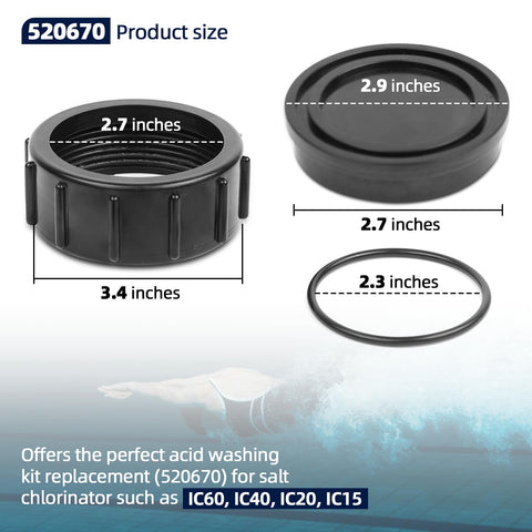 AR-PRO 520670 cleaning stand for turbo cell soaking with acid solution ensures thorough deposits removal