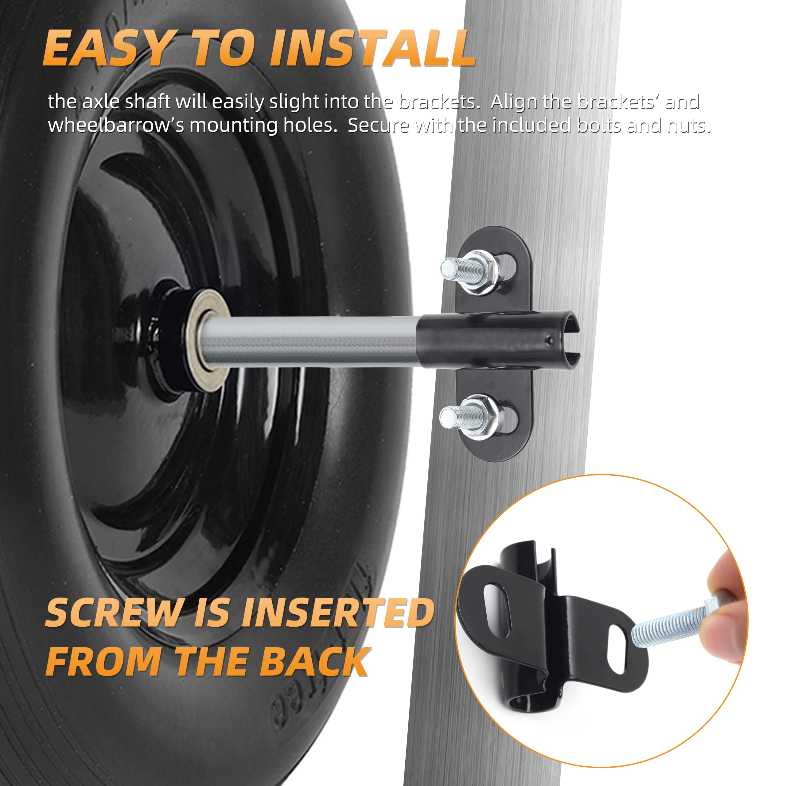 AR-PRO 60mm bolts and nuts simplify secure fastening
