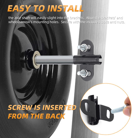 AR-PRO 60mm bolts and nuts simplify secure fastening