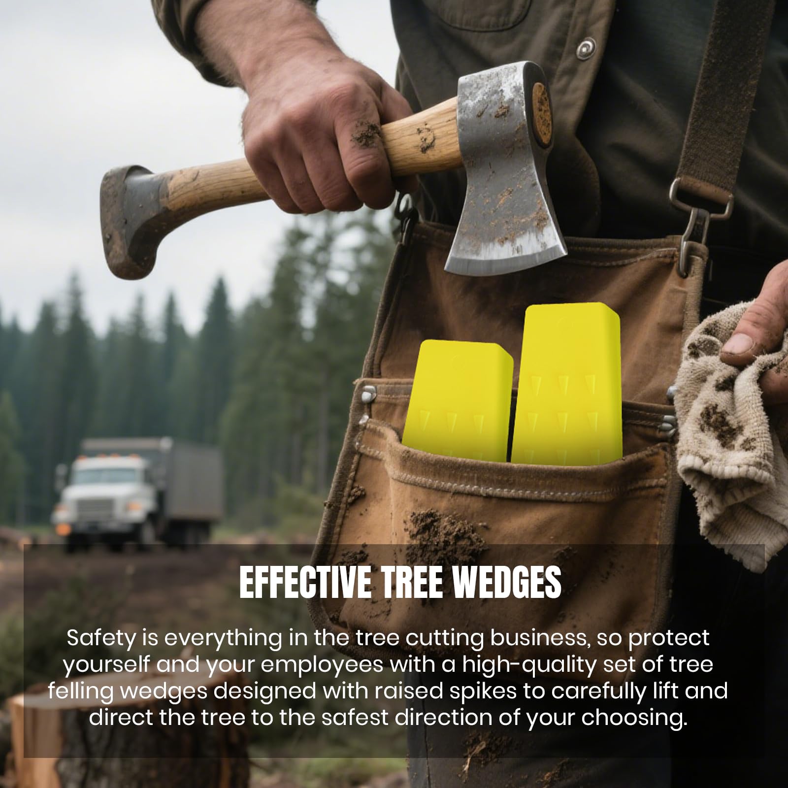 AR-PRO durable ABS plastic construction for heavy logging work.