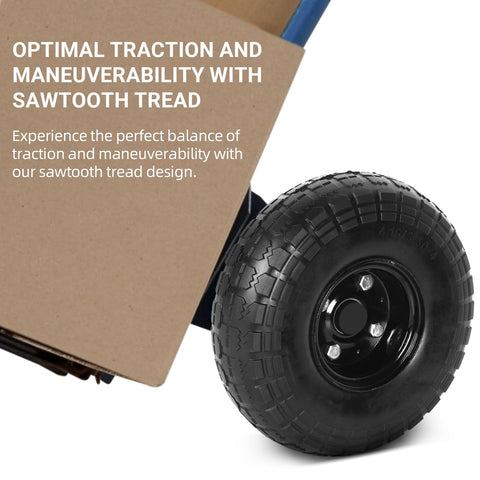 AR-PRO wheel with 5/8-inch axle borehole for easy installation.