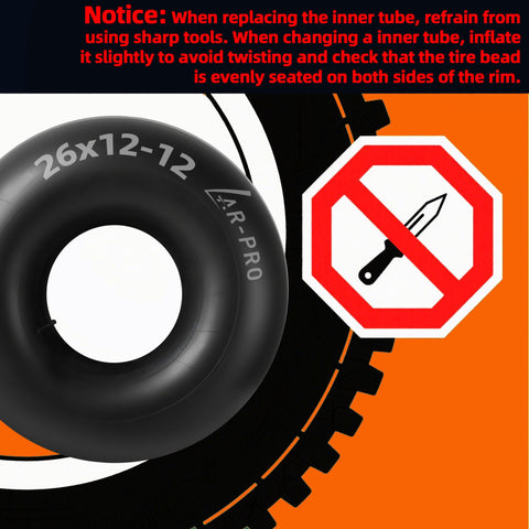 AR-PRO bead seating guidance emphasizes proper rim seating and inflation checks.