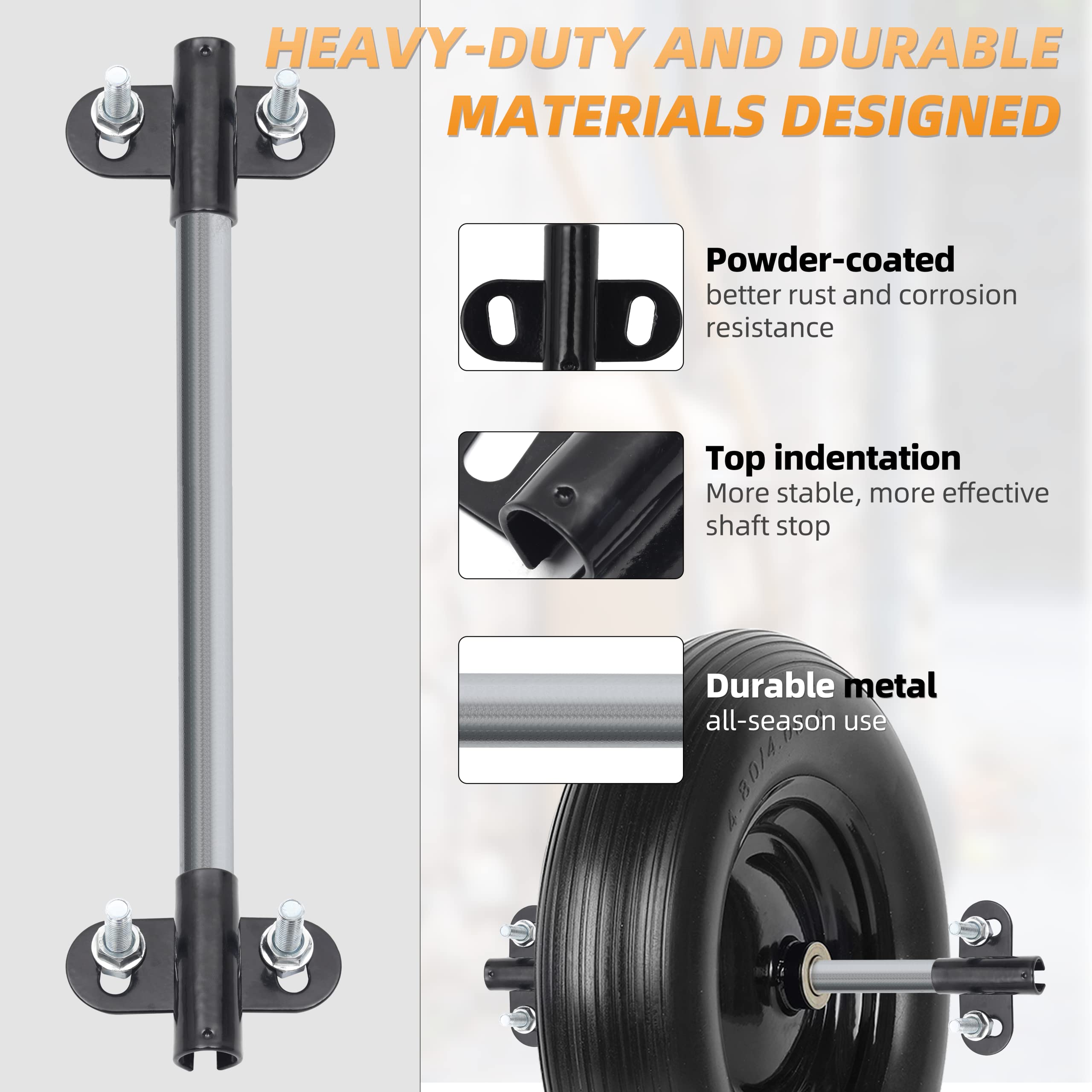 AR-PRO bracket mounting holes ease installation