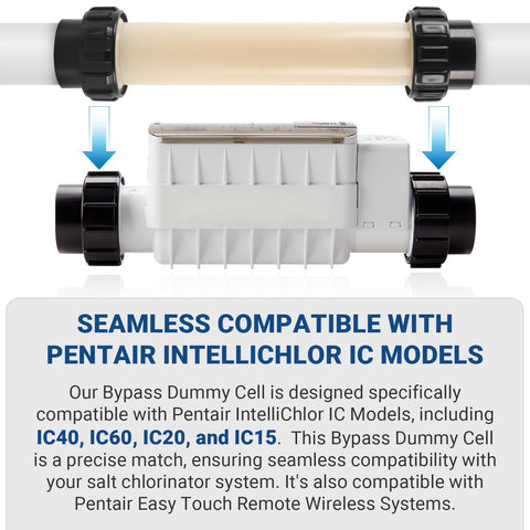 AR-PRO bypass dummy cell uses premium ABS construction for durable pool equipment.