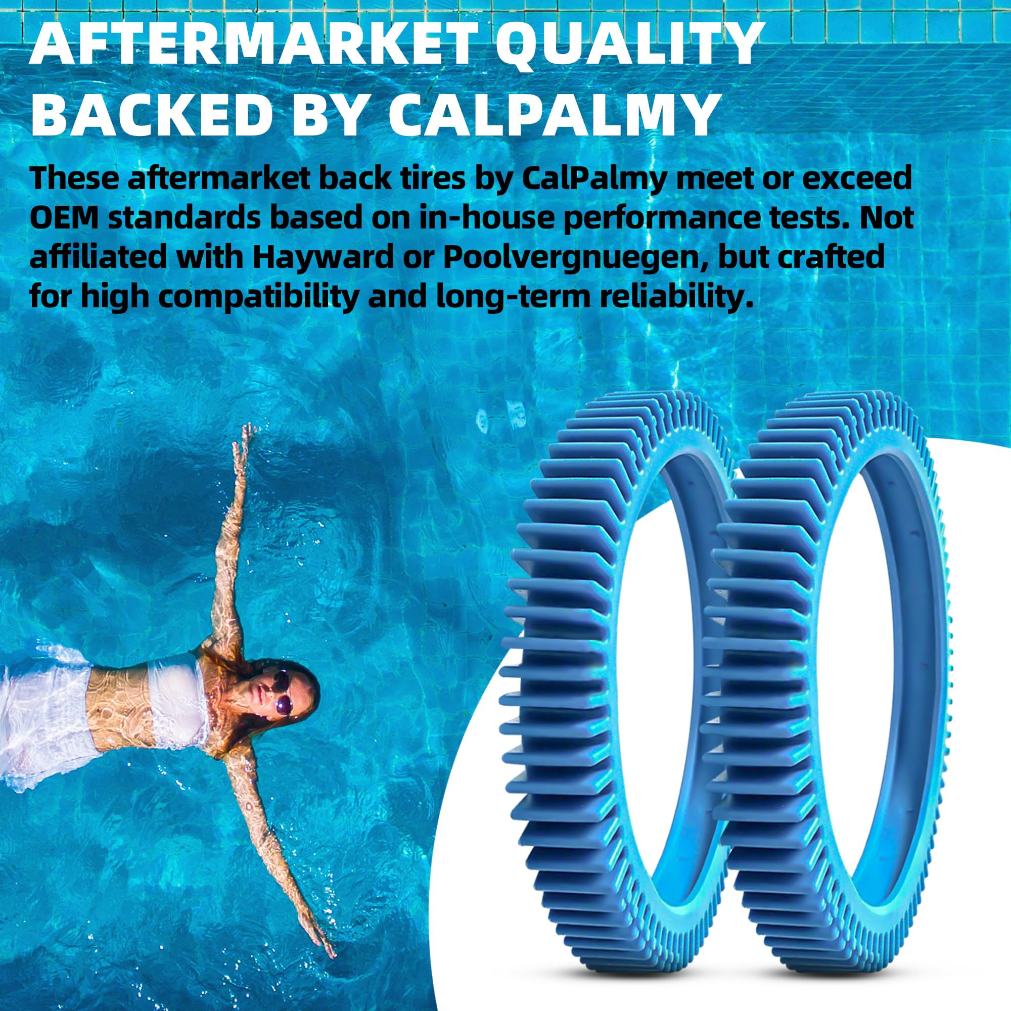 AR-PRO CalPalmy aftermarket rear tires assure reliable performance.