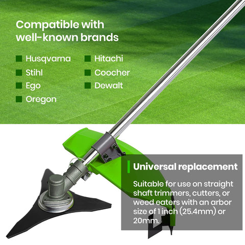 AR-PRO carbon steel blades with rust resistance for durable yard work