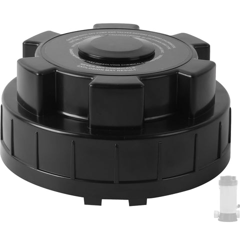 AR-PRO chlorinator lid on CL200/CL220 with secure leak-proof seal