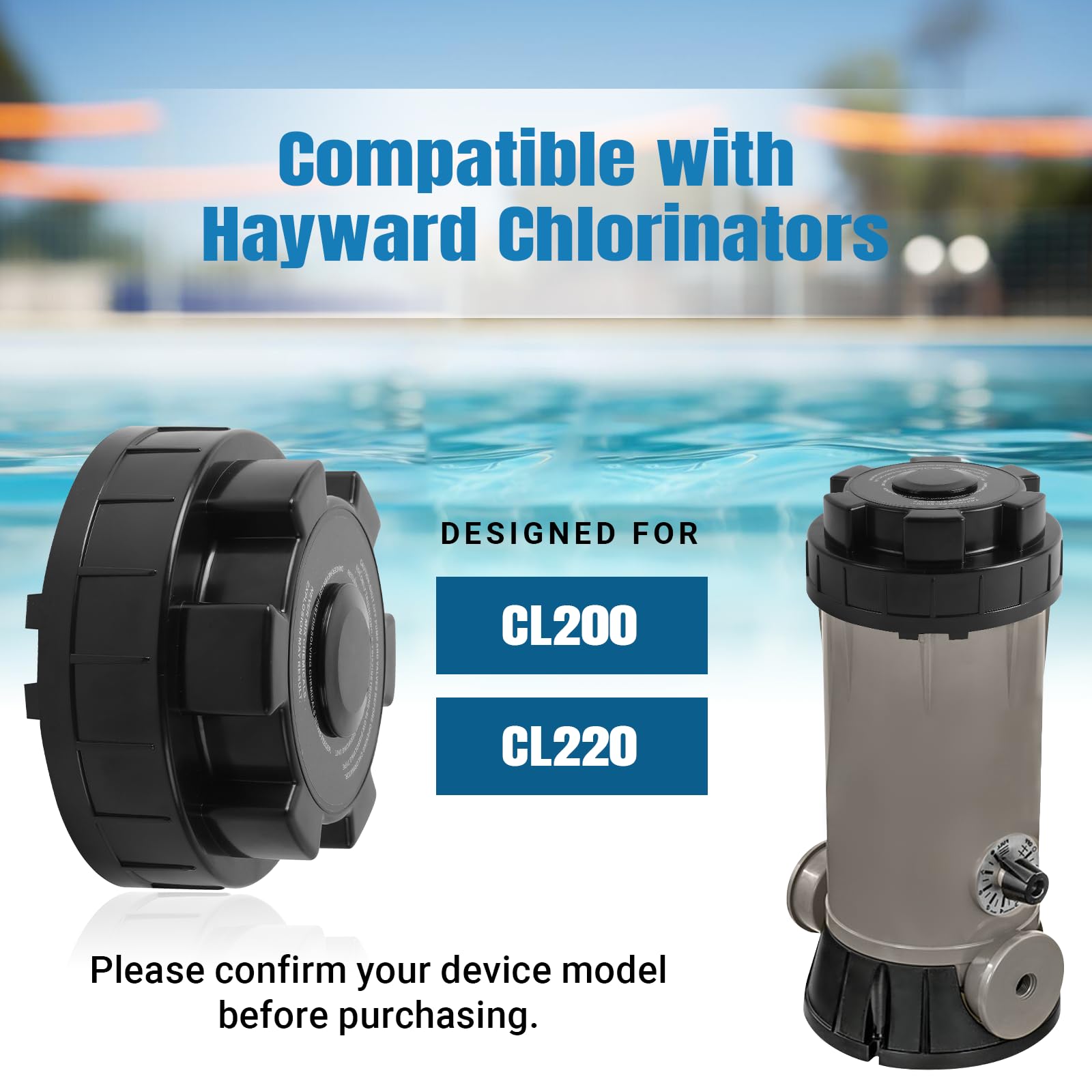 AR-PRO chlorinator lid installation in minutes
