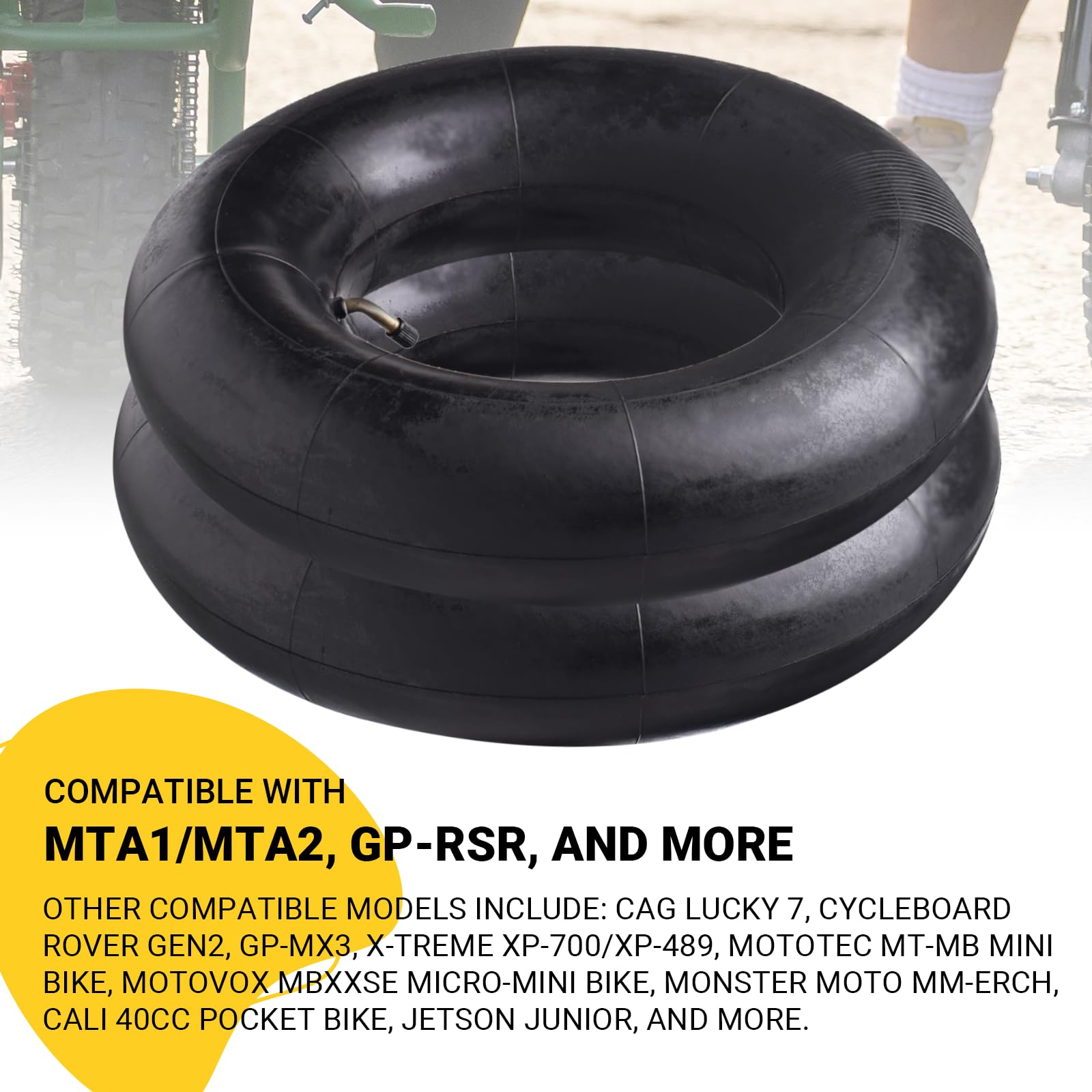 Compatible with MTA1, MTA2 and other popular mini pocket bike models.