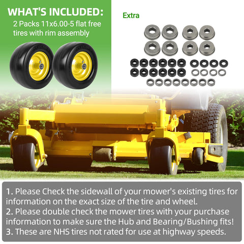 AR-PRO durable puncture-resistant tire designed for lawn care use