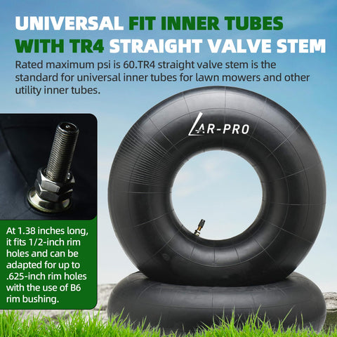 AR-PRO easy installation with no tools for fast tire tube replacement.