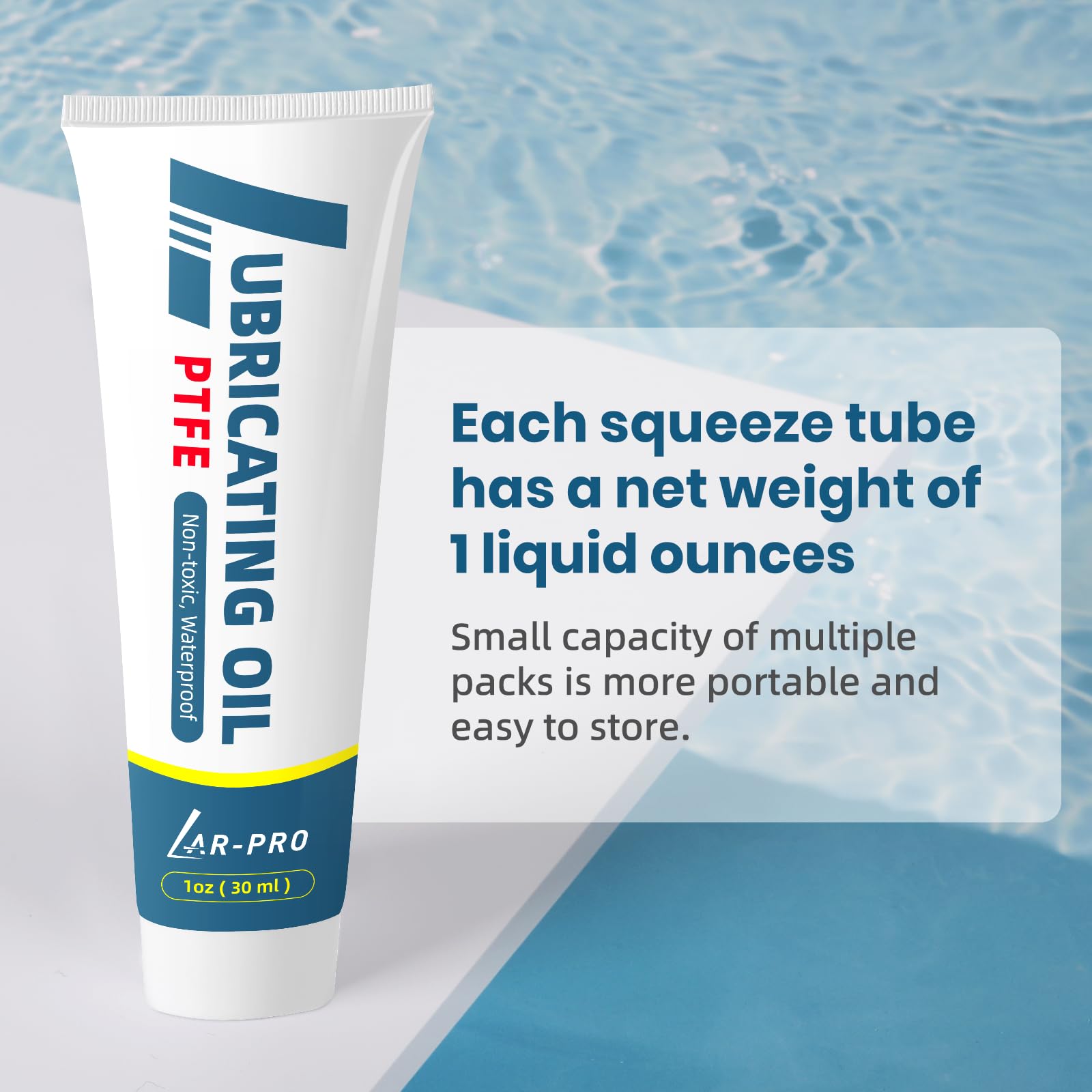 Lubricant designed for faucets, valves, and cartridges in plumbing.