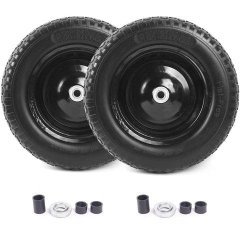 AR-PRO flat-free tire 14.5in diameter for maintenance-free rolling