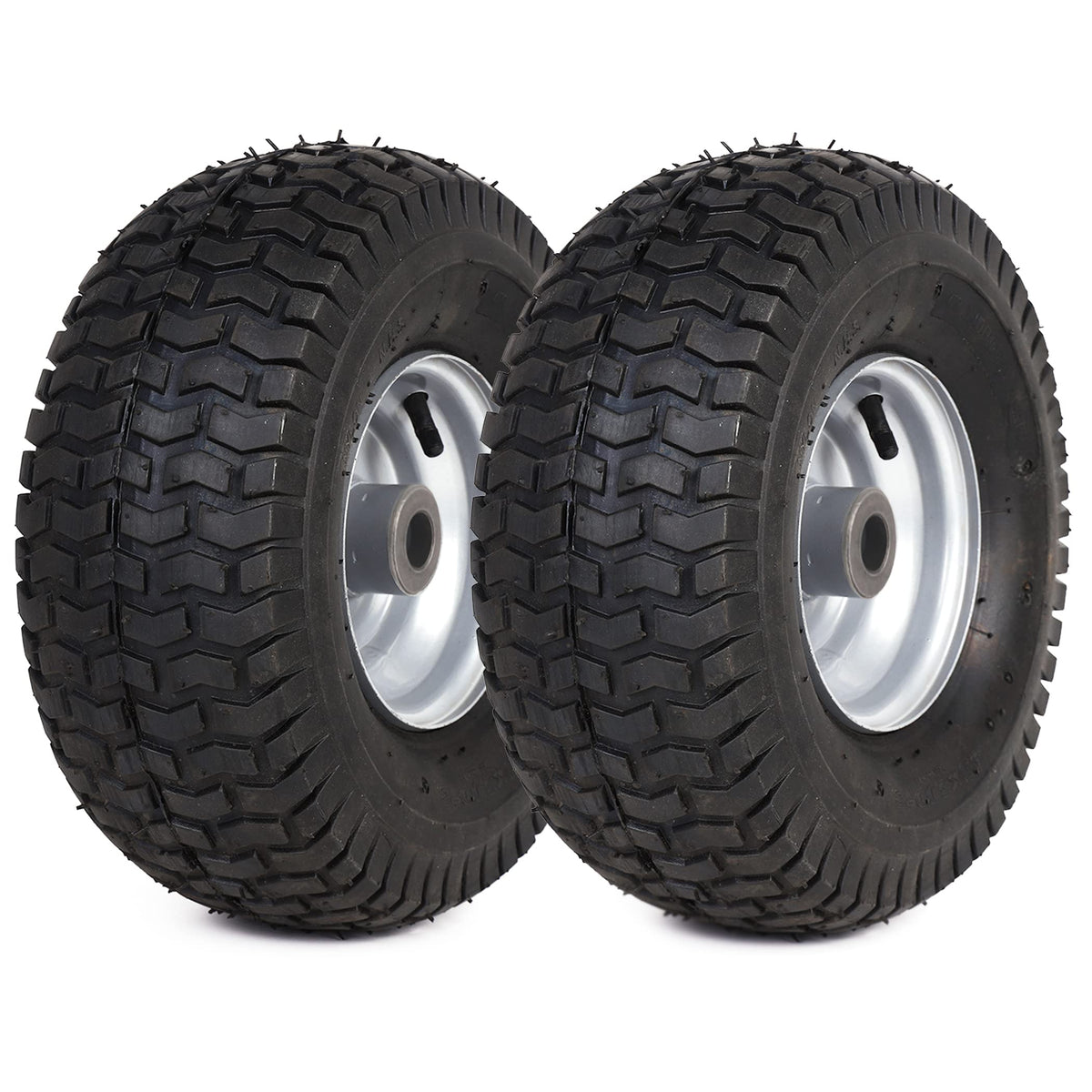AR-PRO front tire and wheel assembly 15x6-00-6 with turf tread for smoother mowing