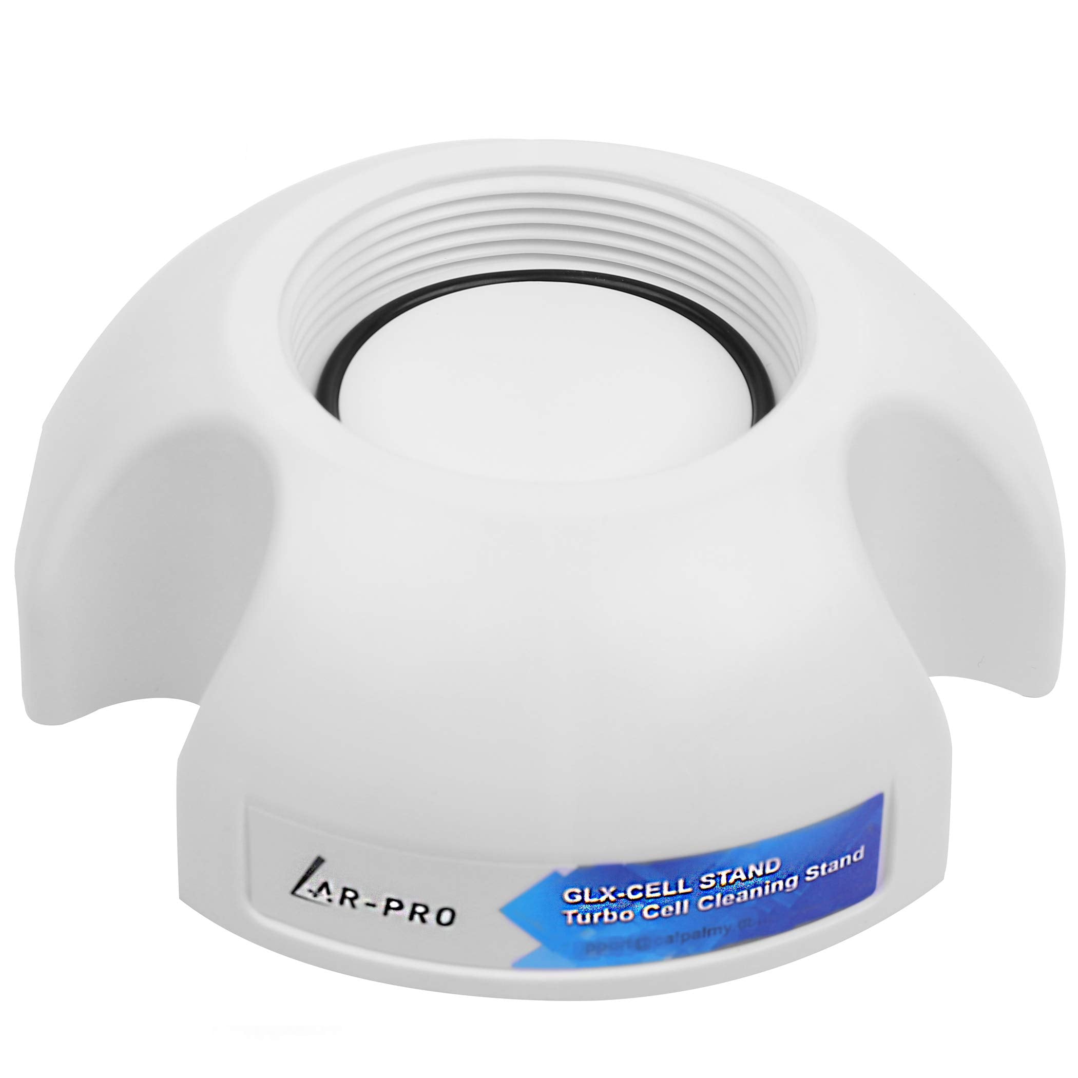 AR-PRO GLX-CELLSTAND front view demonstrates a sturdy cleaning stand for Hayward cells