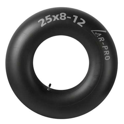AR-PRO heavy-duty 25x8-12 inner tube for rugged ATVs and UTVs