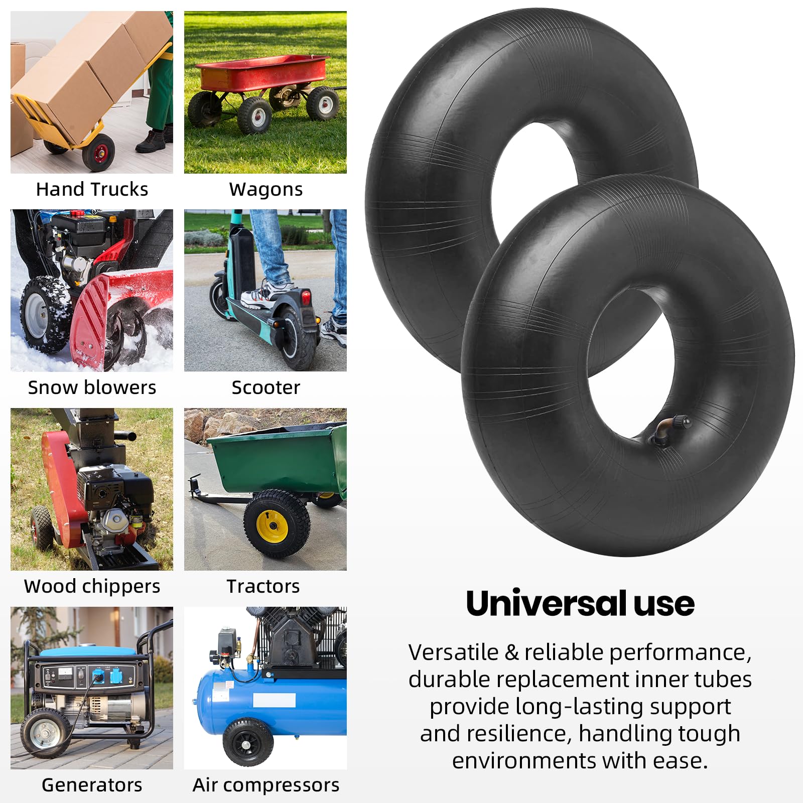 AR-PRO heavy-duty inner tube made from 100% natural rubber
