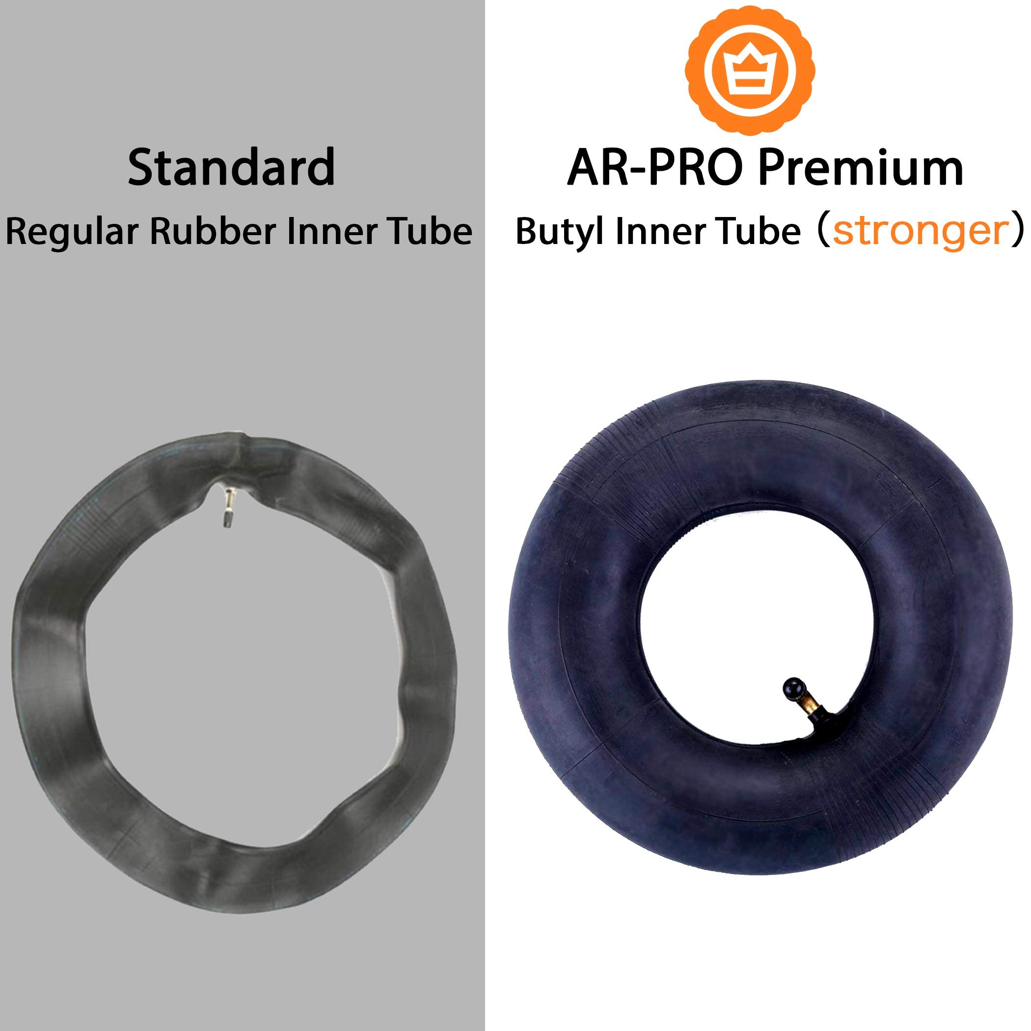 AR-PRO heavy-duty materials provide durable inner tubes