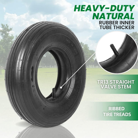AR-PRO inner tube 4-ply ensures durability and leak resistance.