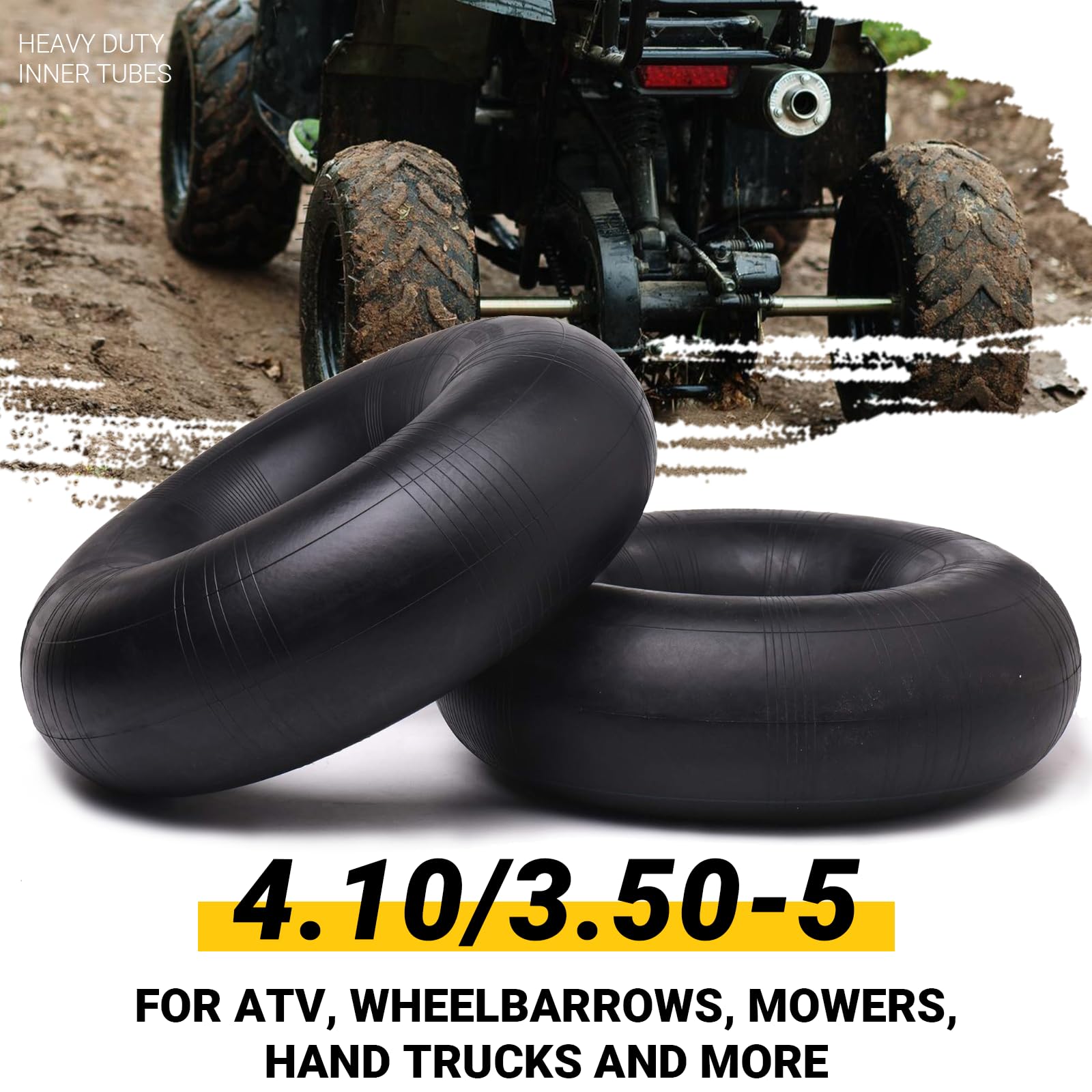 AR-PRO inner tube closeup shows natural rubber for lasting durability.