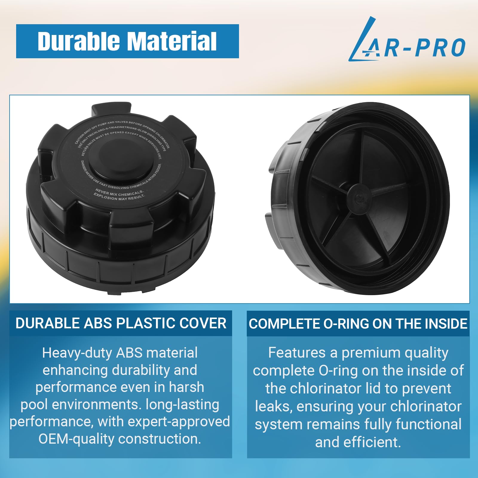 AR-PRO lid compatible with Hayward CL200/CL220 models