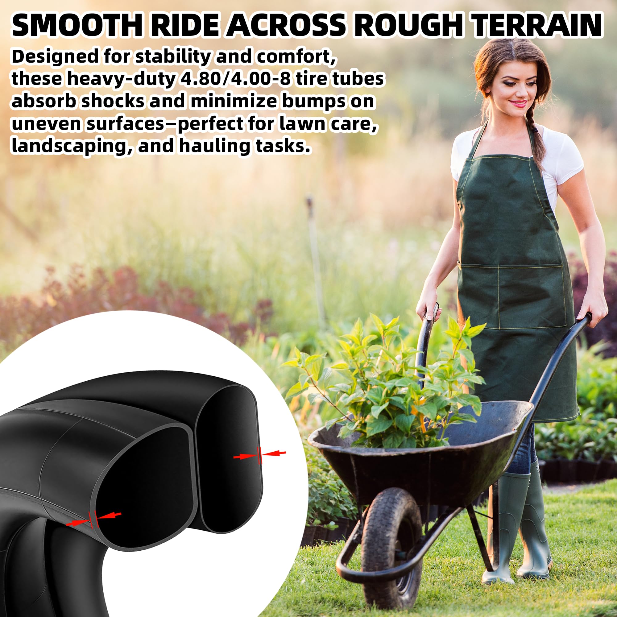 AR-PRO multipurpose inner tubes compatible with carts, generators, and more.