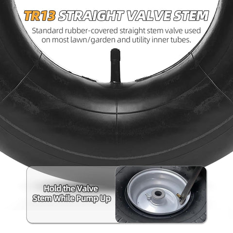 AR-PRO natural rubber inner tube material offers reliable puncture resistance and long life.