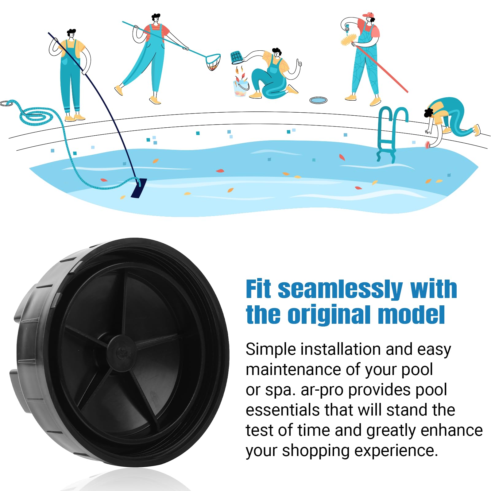 AR-PRO chlorine-resistant O-ring enhances durability