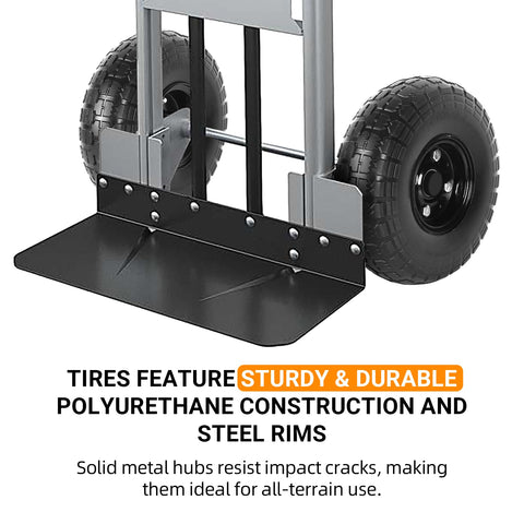 AR-PRO 2.2-inch offset hub improves stability and handling.