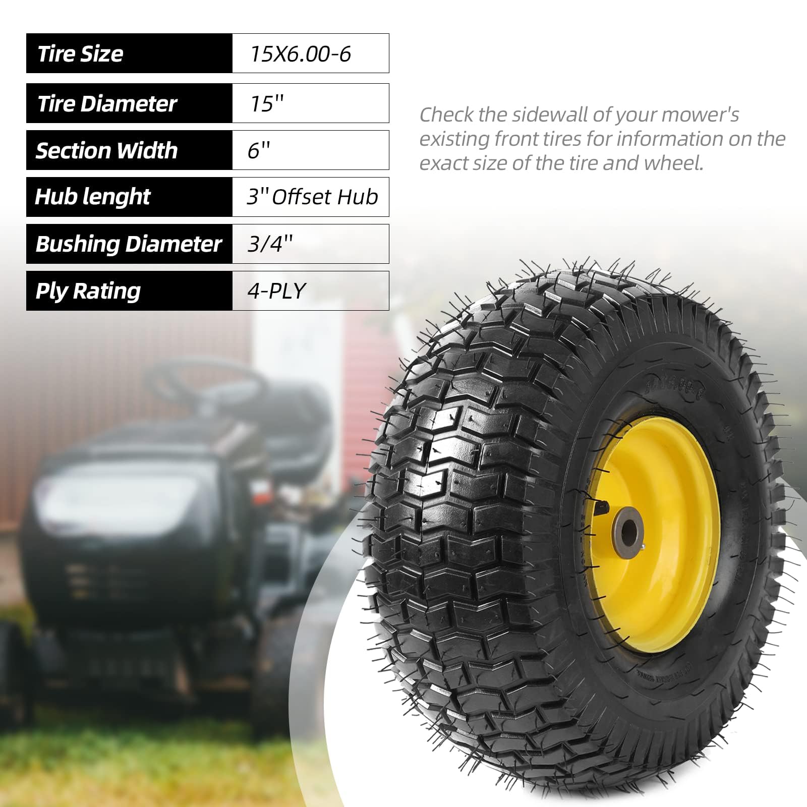 AR-PRO offset hub 3in enables secure mounting on common front axles.